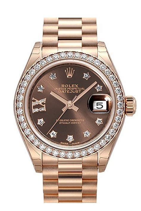 rose gold rolex women's watches|rolex lady datejust rose gold.